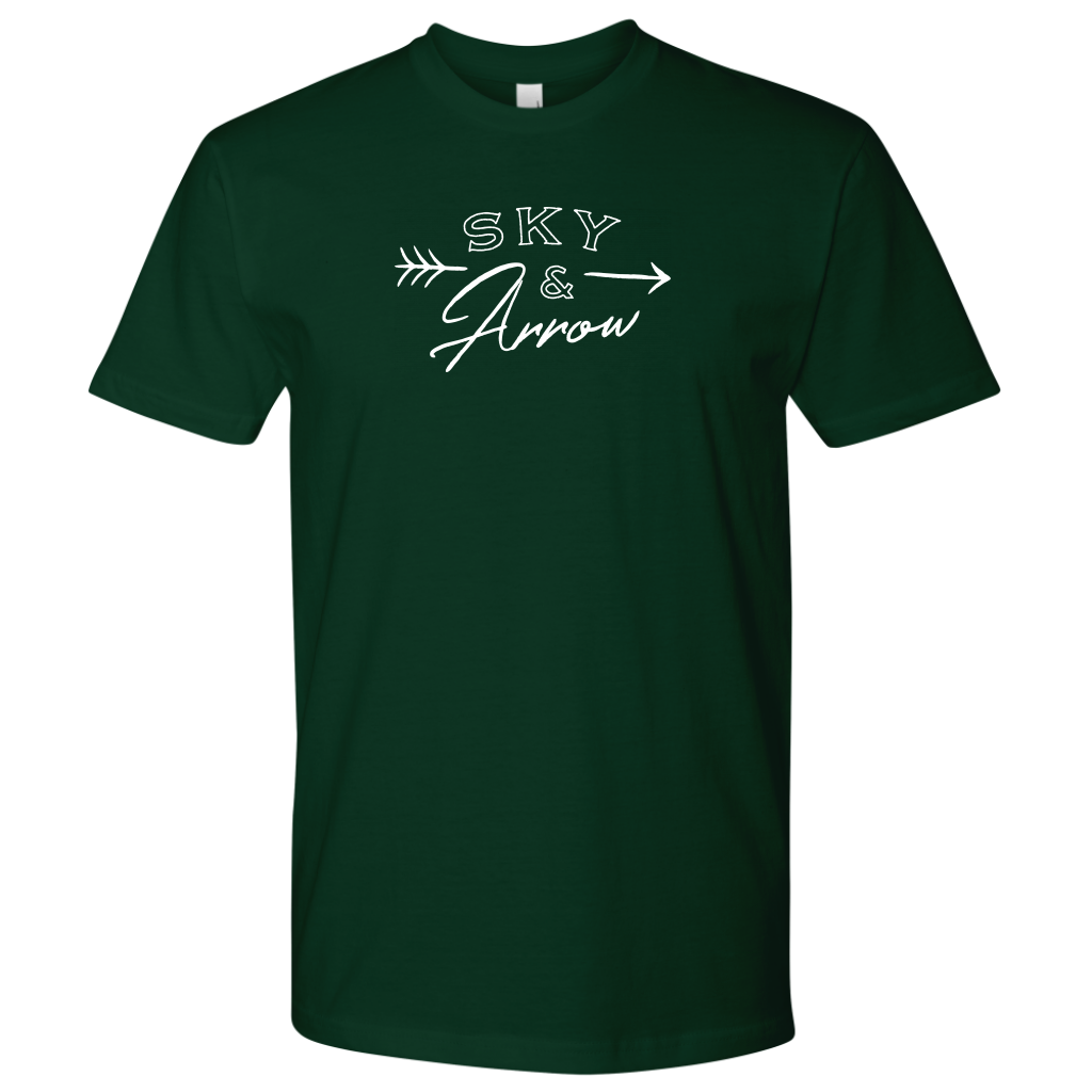 SKY AND ARROW MEN'S TEE