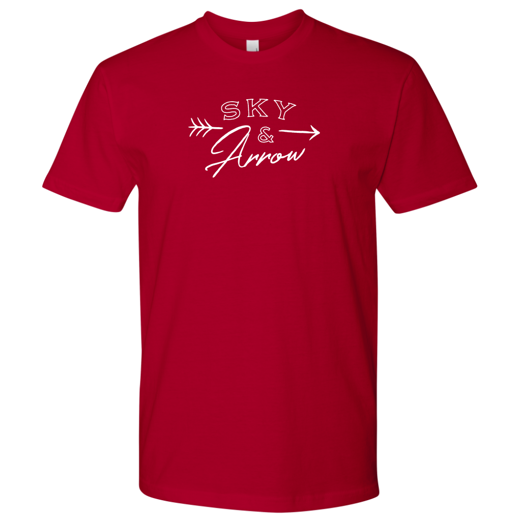 SKY AND ARROW MEN'S TEE