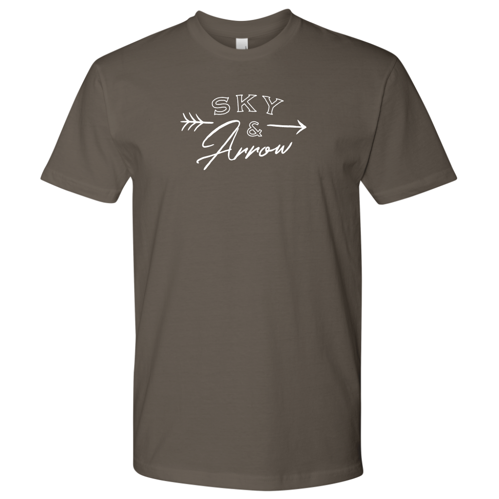 SKY AND ARROW MEN'S TEE