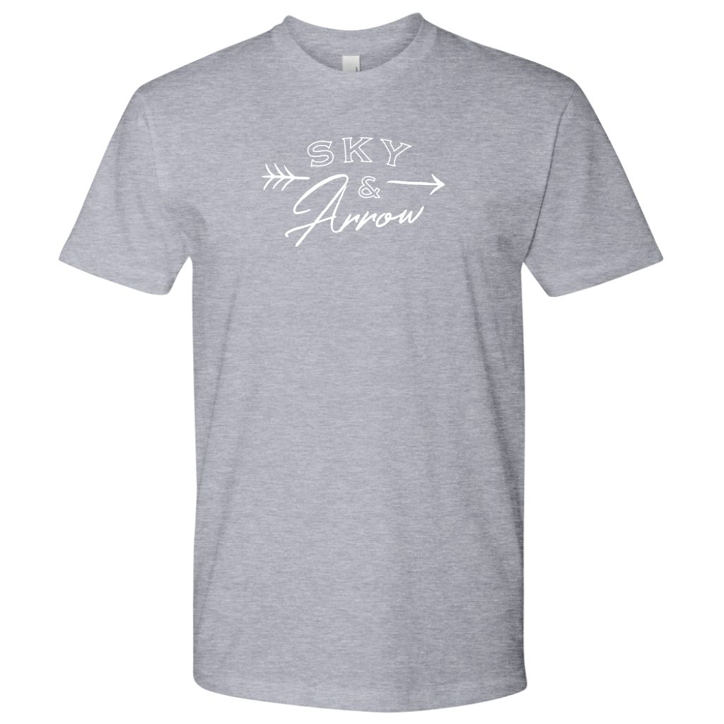 SKY AND ARROW MEN'S TEE