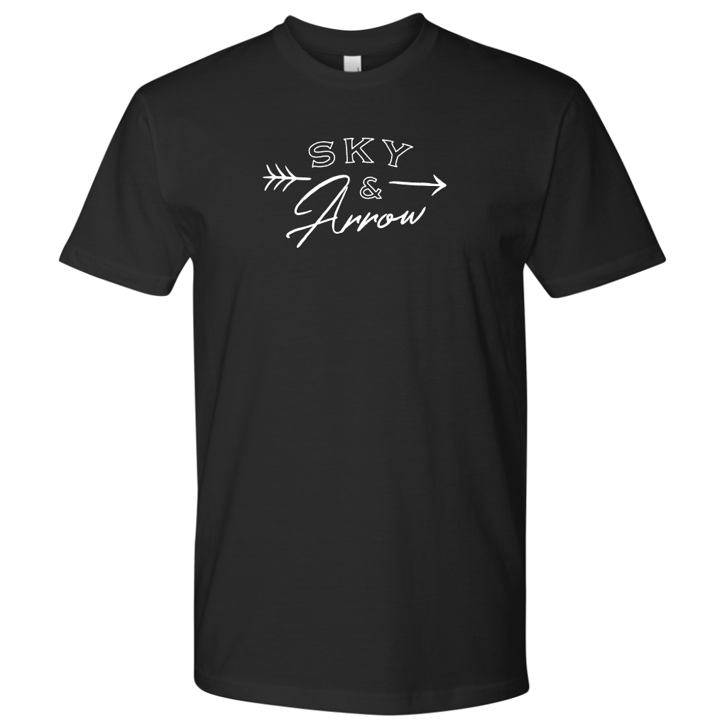 SKY AND ARROW MEN'S TEE